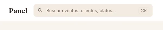 La parte izquierda de la barra superior.